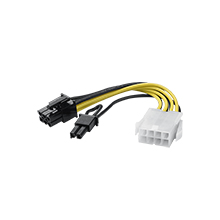 GPU卡电源线-两根4针12V